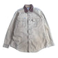 Carhartt Rugged Outdoor Wear ダックシャツ / コーデュロイ襟 / ベージュ / ワークシャツジャケット1-16