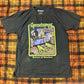【90s ホラー】Goosebumps グースバンプス Tシャツ｜BEWARE OF MONSTERS レトロ怪奇アメコミ風