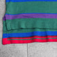 【90s Polo by Ralph Lauren ボーダーポロシャツ USA製 マルチカラー】8-22