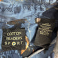 おそらく2000年代〜2010年代 COTTON TRADERS SPORT 総柄ブラックラブ 半袖シャツ ブルー系 コットンシャツ 犬柄 アニマル柄 アウトドア柄/4-15