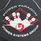 【Power Paragon / Power Systems Group ボウリングシャツ ブラック XL/TG】8-30