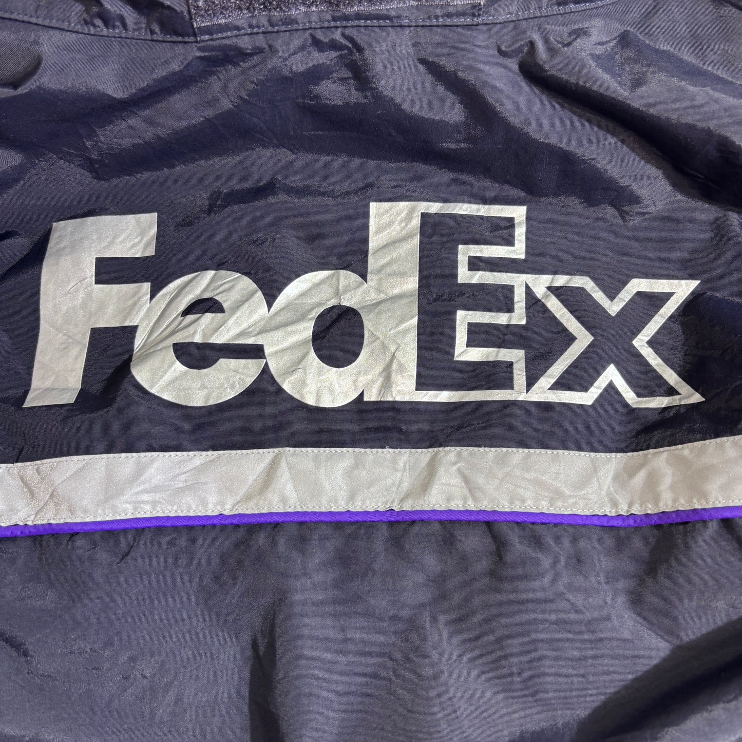 FedEx × VF Imagewear ナイロンジャケット / ワークジャケット / ブラック×パープル / XLサイズ1-14