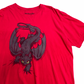 How to Train Your Dragon トゥース（ナイト・フューリー） キャラクタープリントTシャツ welovefine XL レッド/7-40