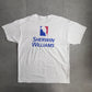 Sherwin Williams “COVER THE EARTH” 両面プリント企業ロゴTシャツ / ホワイト / XL / JERZEESボディ/2-24