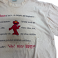 SESAME STREET GENERAL STORE ELMO プリントTシャツ オフホワイト セサミストリート エルモ キャラクターTシャツ/4-19