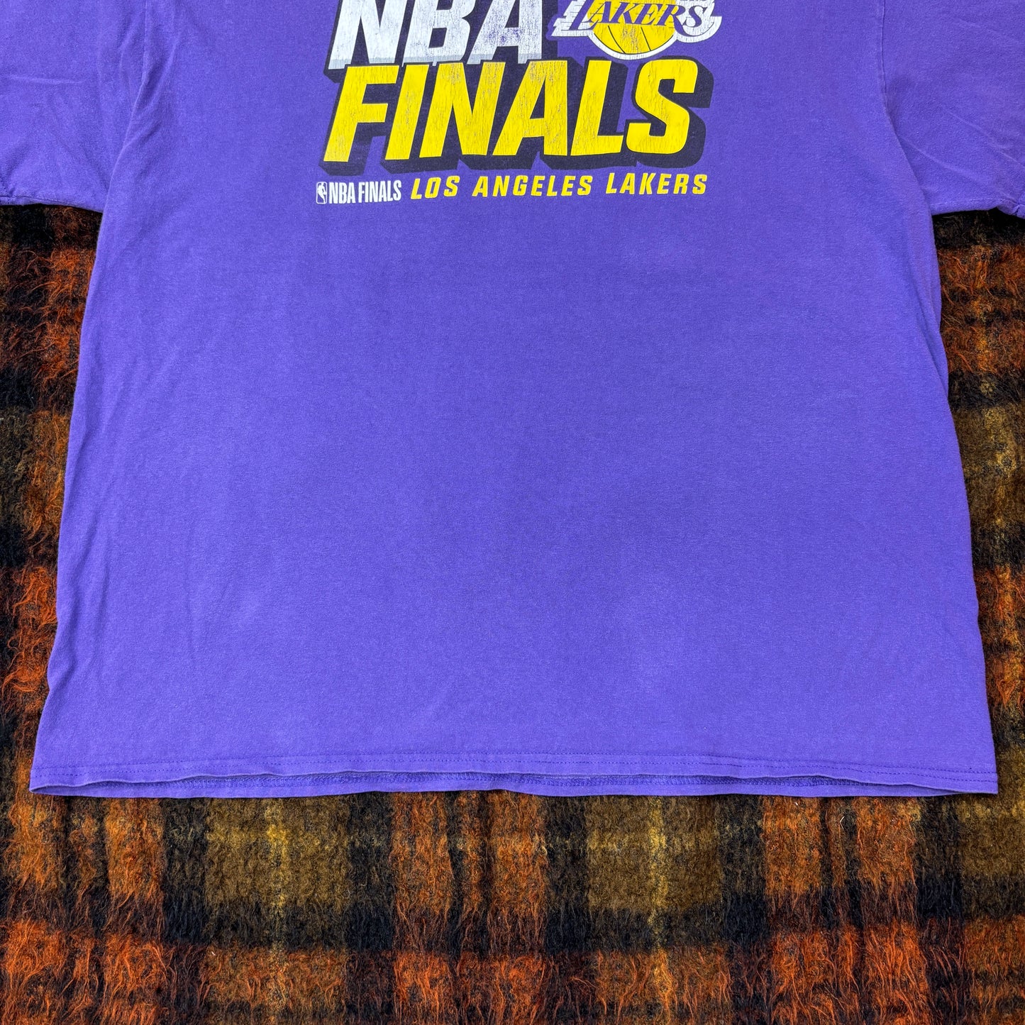 【NBA公式】LOS ANGELES LAKERS ファイナル記念Tシャツ｜NBA FINALS ヴィンテージ風 バスケ ストリート系