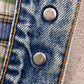 Levi’s USA製 チェックライナー 中綿デニムジャケット LARGE ブルーデニム ブランケットライナー/4-1