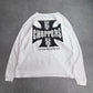 【WEST COAST CHOPPERS サーマルロンT】ウエストコーストチョッパーズ ワッフル生地 ロングスリーブTシャツ 古着/8-18