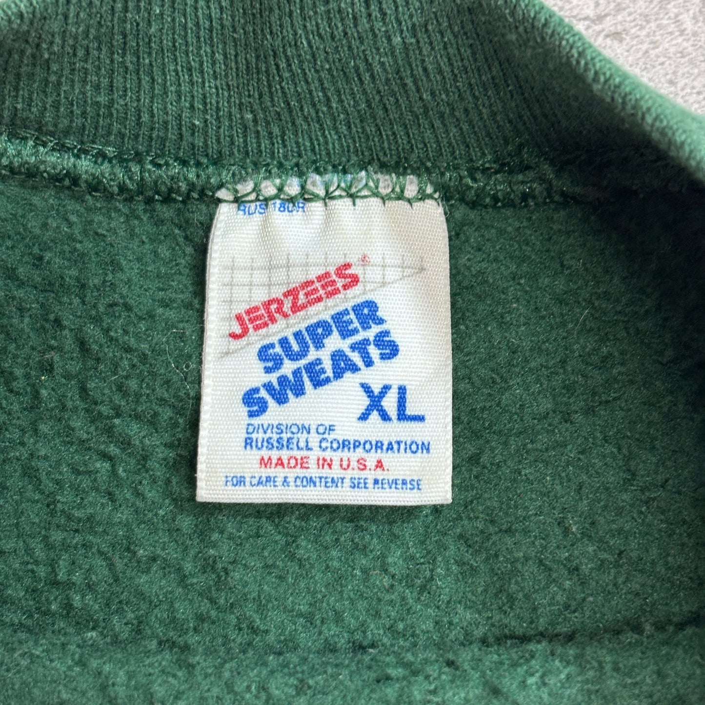 【90s JERZEES SUPER SWEATS THE NUTCRACKER スウェット XLサイズ】USA製 ヴィンテージ メリーランドバレエ シアター 1995年 くるみ割り人形 グリーン/2-104