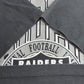 90s USA製 RAIDERS レイダース NFL ビッグロゴ Tシャツ ブラック L FRENCH ULTRA/7-55
