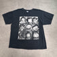 【Family Guy マグショット風 プリントTシャツ】ファミリー・ガイ キャラクターTシャツ GILDAN Heavy Cotton XL 古着/8-2