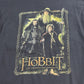 THE HOBBIT ホビット 思いがけない冒険 映画プリントTシャツ ブラック/4-9