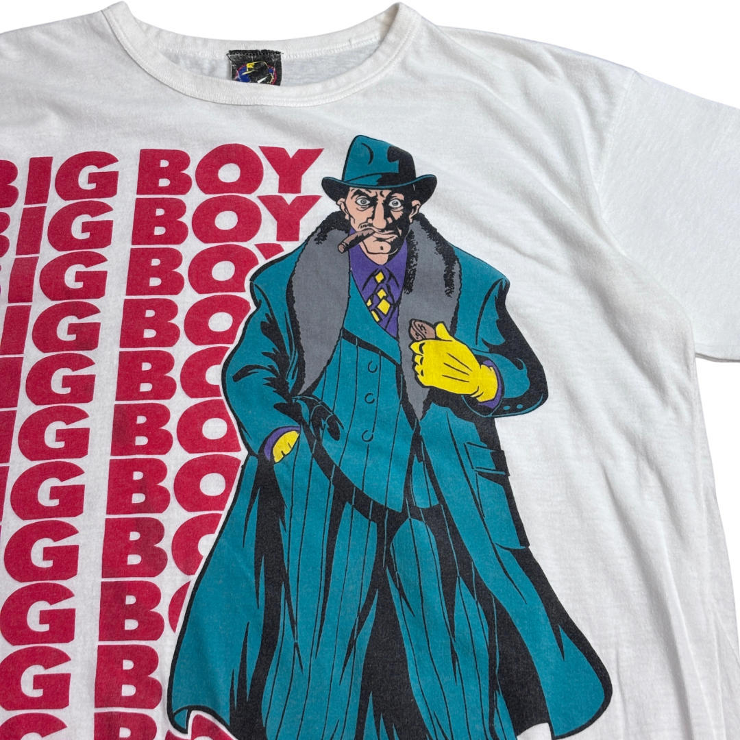 【Dick Tracy “BIG BOY” Tシャツ】Disney ディック・トレイシー BIG BOY キャラクターTシャツ ©Disney ヴィンテージ/7-90