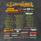 【Ozzy Osbourne Ozzfest 2003 Tシャツ】オジーオズボーン バンドT フェスT Tennessee River ブラック 古着/6-6