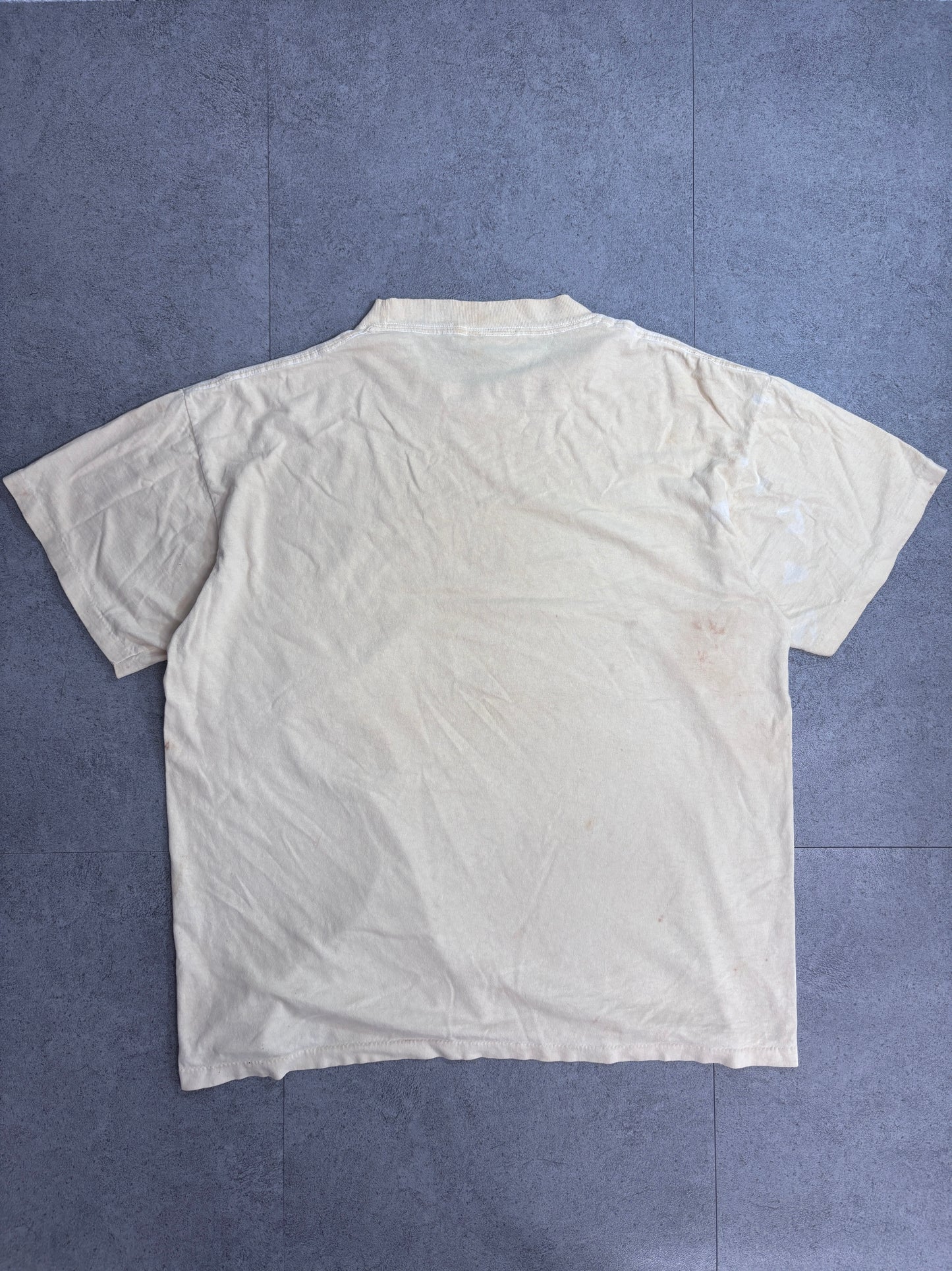 SESAME STREET GENERAL STORE ELMO プリントTシャツ オフホワイト セサミストリート エルモ キャラクターTシャツ/4-19