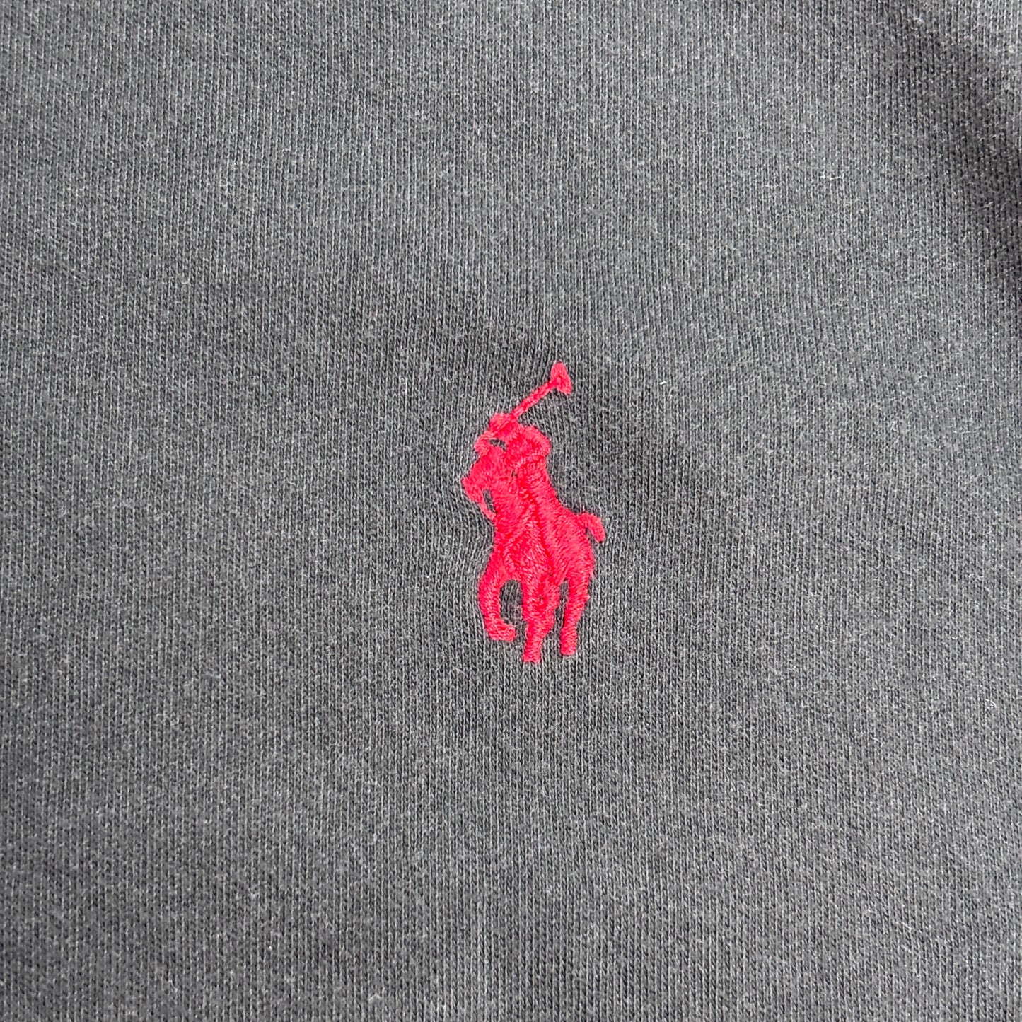 【POLO Ralph Lauren ポロシャツ ブラック XL】ラルフローレン 半袖 ワンポイント 刺繍ロゴ 古着/4-50