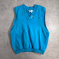 NIKE スウェットベスト / ブルー / M / 刺繍ロゴ / MADE IN THAILAND/1-23