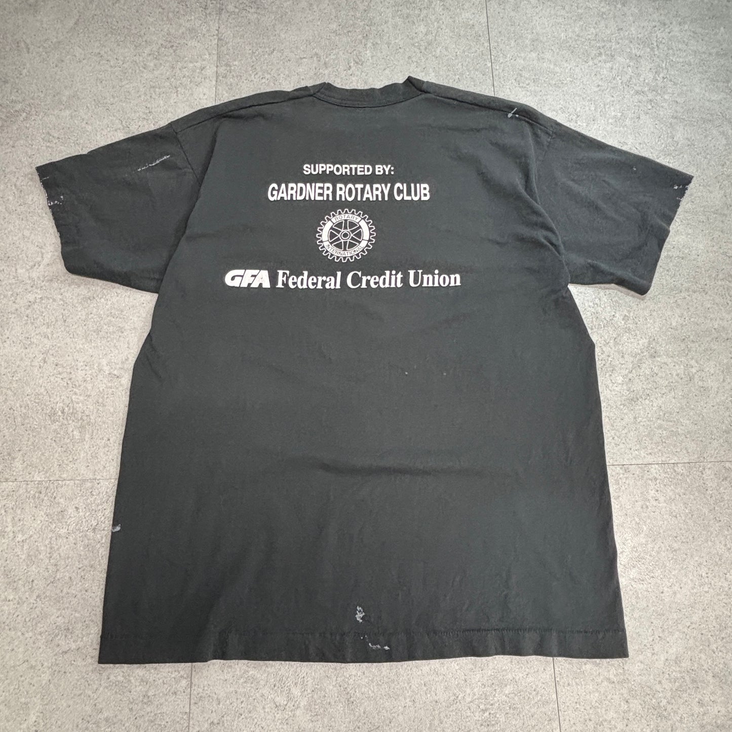 【D.A.R.E. プリントTシャツ】ブラック/7-20