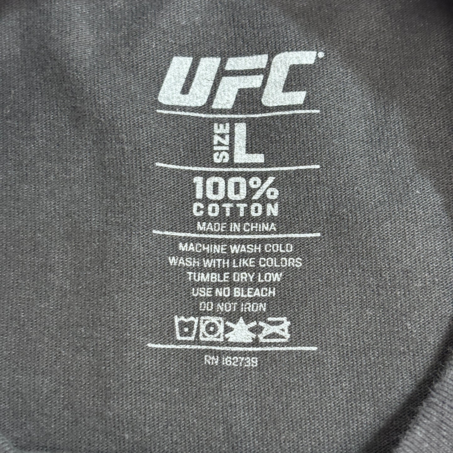 【Sean O’Malley UFC プリントTシャツ】ショーン・オマリー SUGA 両面プリント ブラック 格闘技 MMA 古着/7-113