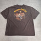 【West Coast Choppers ORIGINAL OUTLAW 両面プリントTシャツ】ウエストコーストチョッパーズ / バイカーT / チョッパー / XXX-LARGE/7-75