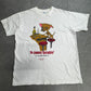 【Yo Quiero Tequila チワワ プリントTシャツ】メキシコ / アニマル / グラフィックTシャツ / ホワイト/7-68