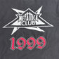 【Metallica MetClub 1999 “metälhead Living to Win” 両面プリントTシャツ】giantボディ ファンクラブ限定 90s ブラック バンドT 古着/8-13