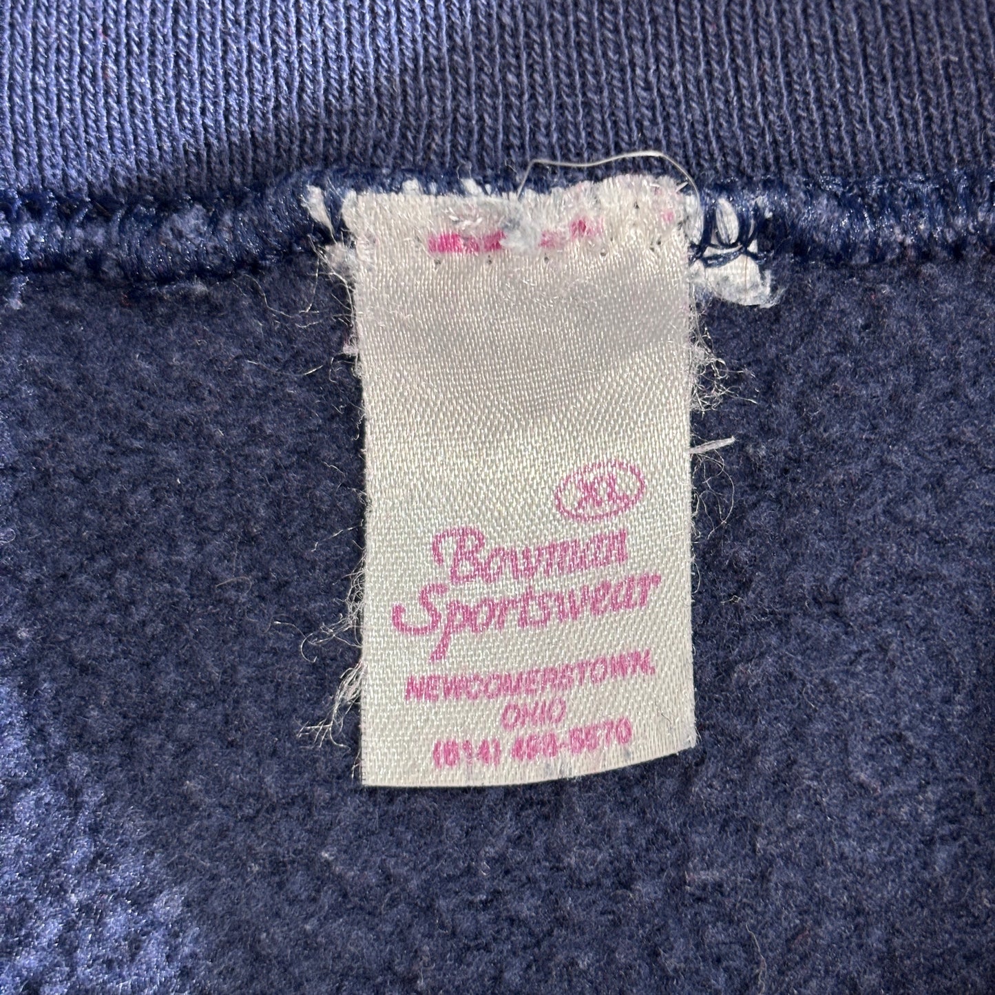 ROSCOE VILLAGE スウェット / Bowman Sportswear製 / ネイビー/2-44