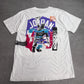 90s NIKE Michael Jordan バックプリントTシャツ USA製 XL ホワイト/7-43