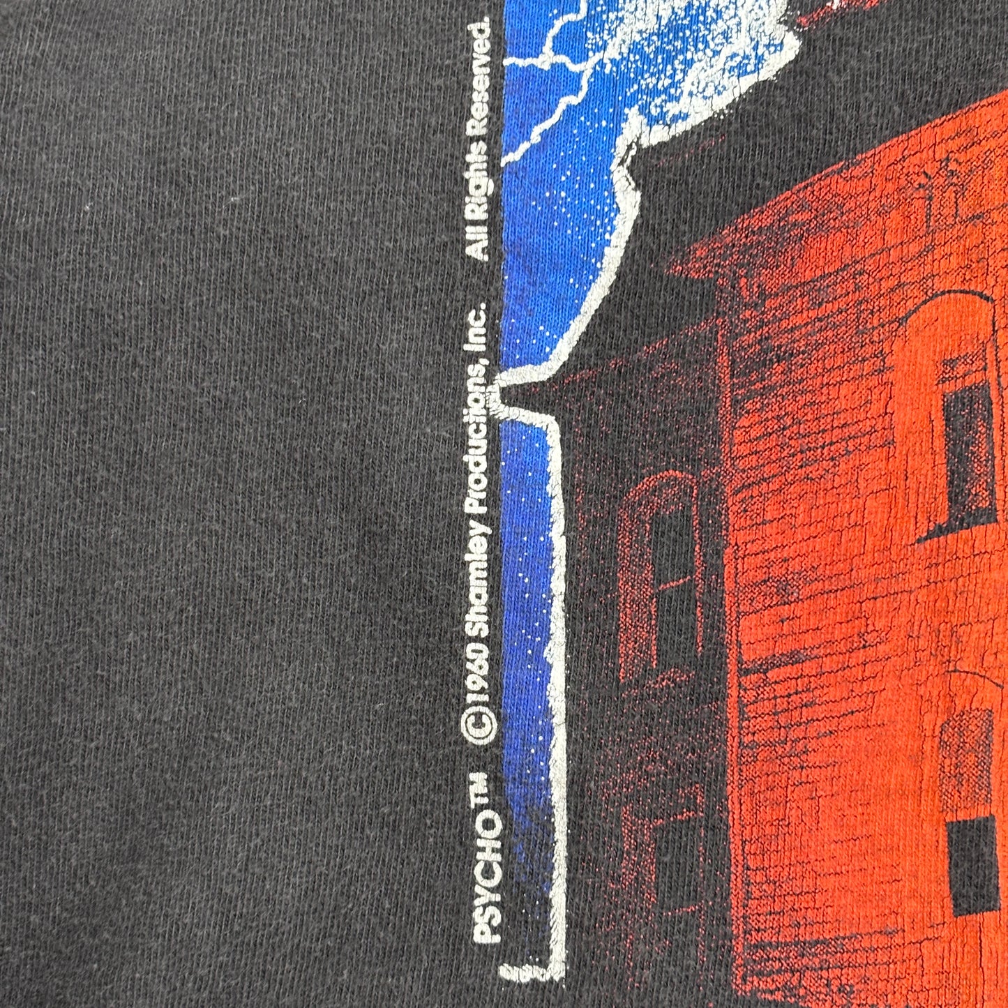 1990年製 PSYCHO Bates Motel Tシャツ ONEITA USA製 L/4-45