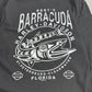 【HARLEY-DAVIDSON サンタクロース バイク クリスマス ロングスリーブTシャツ】2021年 M ブラック 両面プリント 袖プリント/8-44