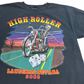 【HIGH ROLLER】2006 Laughlin, Nevada バイカーイベント 両面プリント Tシャツ/7-92