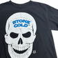 【STONE COLD スカルプリントTシャツ】Stone Cold / Austin 3:16 / WWE・プロレスTシャツ / ブラック/7-77