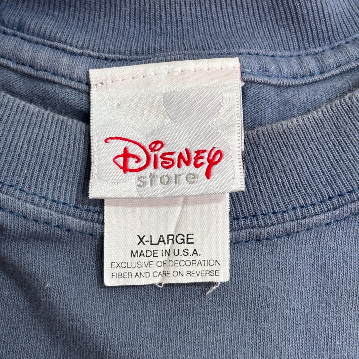 【Disney Store Grumpy プリントTシャツ】グランピー 7人のこびと 両面プリント USA製 XL 古着/8-59