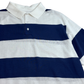 【USA製 WHANG SPORTS APPAREL ボーダー ポロシャツ】ネイビー×ホワイト XL/8-74