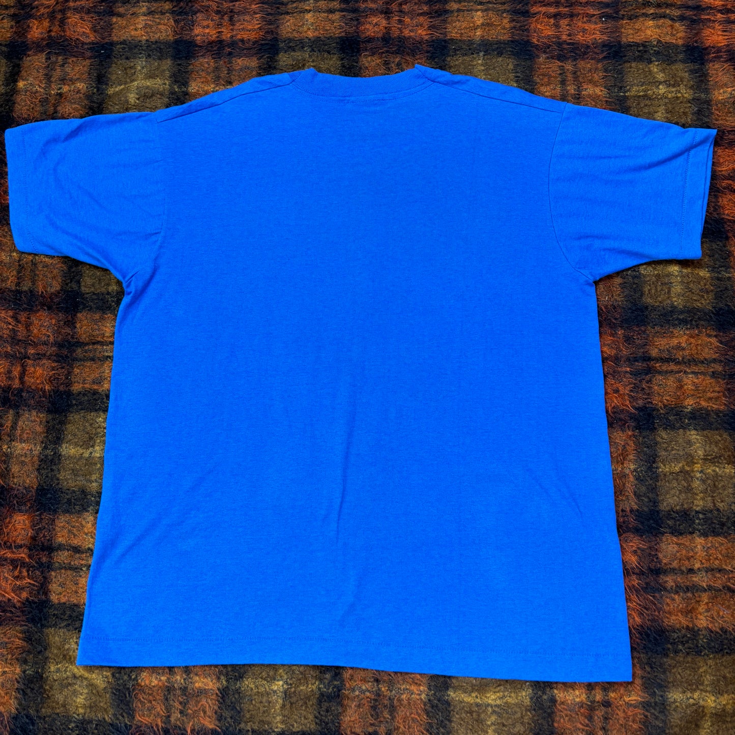 90s USA製 Clown Faces Tシャツ XLサイズ / Fruit of the Loom BESTタグ 青 ボックスシルエット