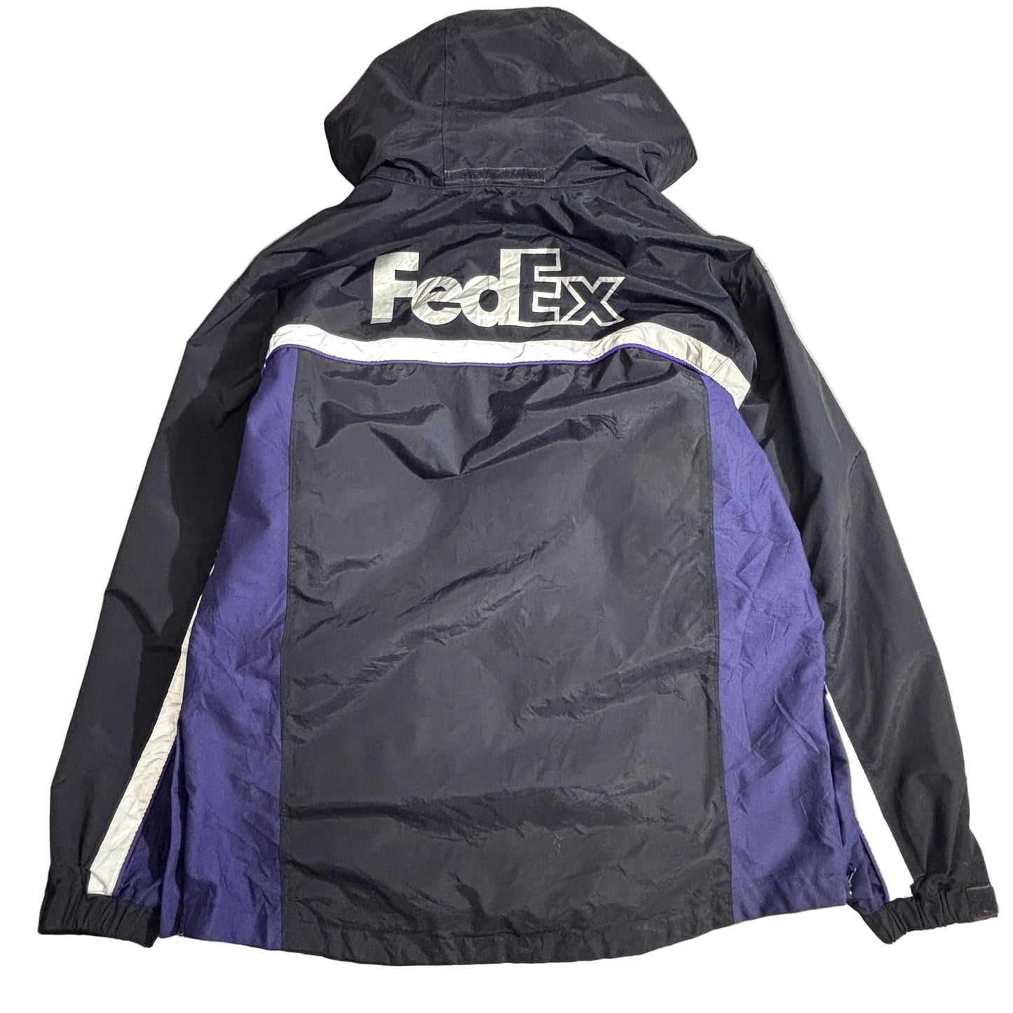 FedEx × VF Imagewear ナイロンジャケット / ワークジャケット / ブラック×パープル / XLサイズ1-14