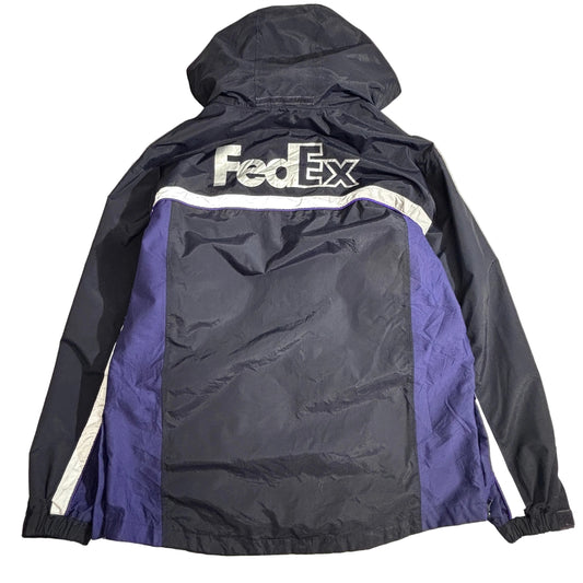 FedEx × VF Imagewear ナイロンジャケット / ワークジャケット / ブラック×パープル / XLサイズ1-14