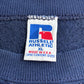 【90s Russell Athletic NEWMAN KNIGHTS スウェット】USA製 XL ラッセルアスレチック カレッジ ネイビー 古着/9-8