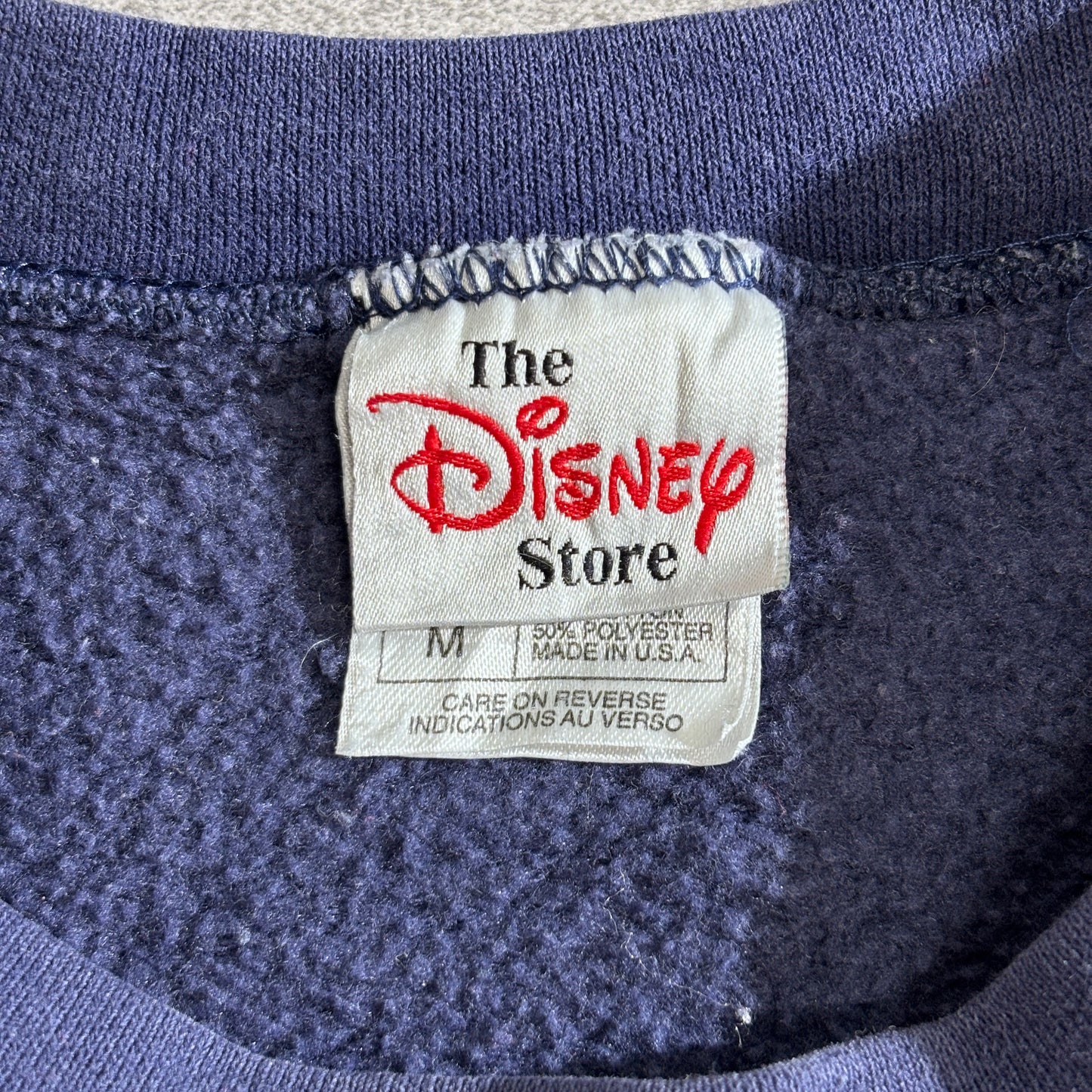 The Disney Store イーヨー スウェット / MADE IN USA / Mサイズ / ネイビー/2-46