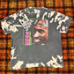 【2PAC × POETIC JUSTICE】ヴィンテージ加工 ヒップホップTシャツ｜90s ストリート系 タイダイデザイン