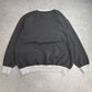 【90s Lee SPORT Oakland Raiders Vネックスウェット】NFL レイダース 刺繍 ブラック XL相当 古着/8-71