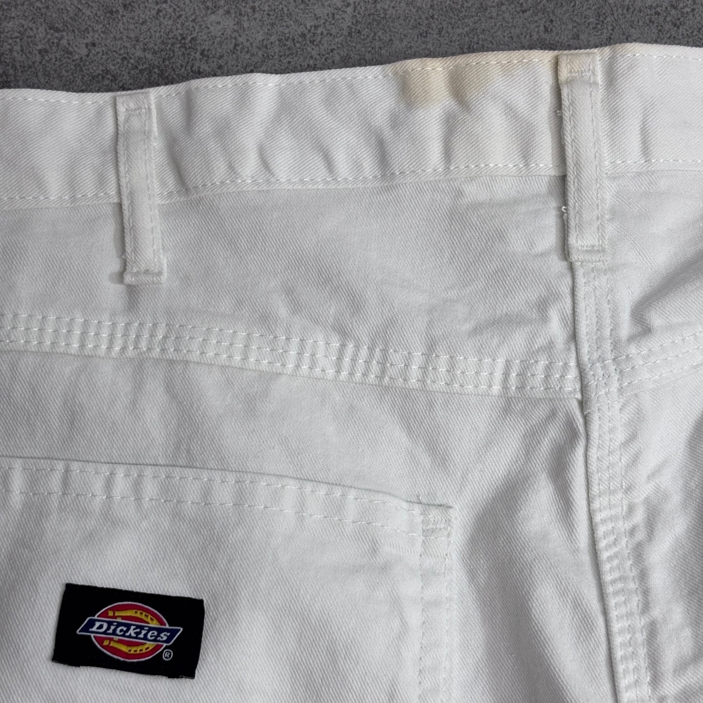 Dickies ペインターパンツ ホワイト 34×30 Sherwin-Williams 2019年製 ワークパンツ/8-20