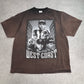 【WEST COAST ラップ プリントTシャツ】2Pac Dr.Dre Snoop Dogg Eazy-E Ice Cube Nipsey Hussle SHAKA WEAR 2XL ブラック HIPHOP 古着/7-97