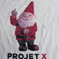 PROJECT X ノームプリントTシャツ 2012年 Warner Bros. オフホワイト Fruit of the Loom HEAVY COTTON Mサイズ/4-21