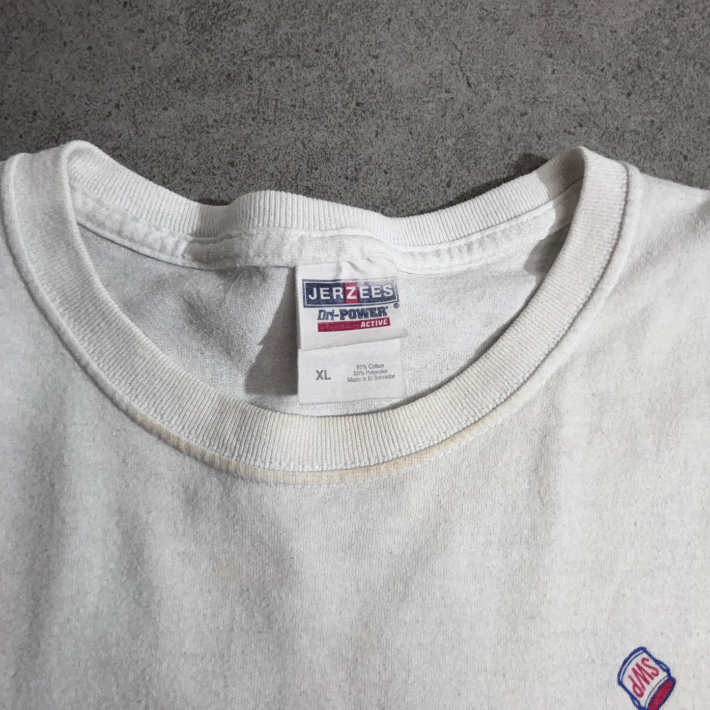 Sherwin Williams “COVER THE EARTH” 両面プリント企業ロゴTシャツ / ホワイト / XL / JERZEESボディ/2-24