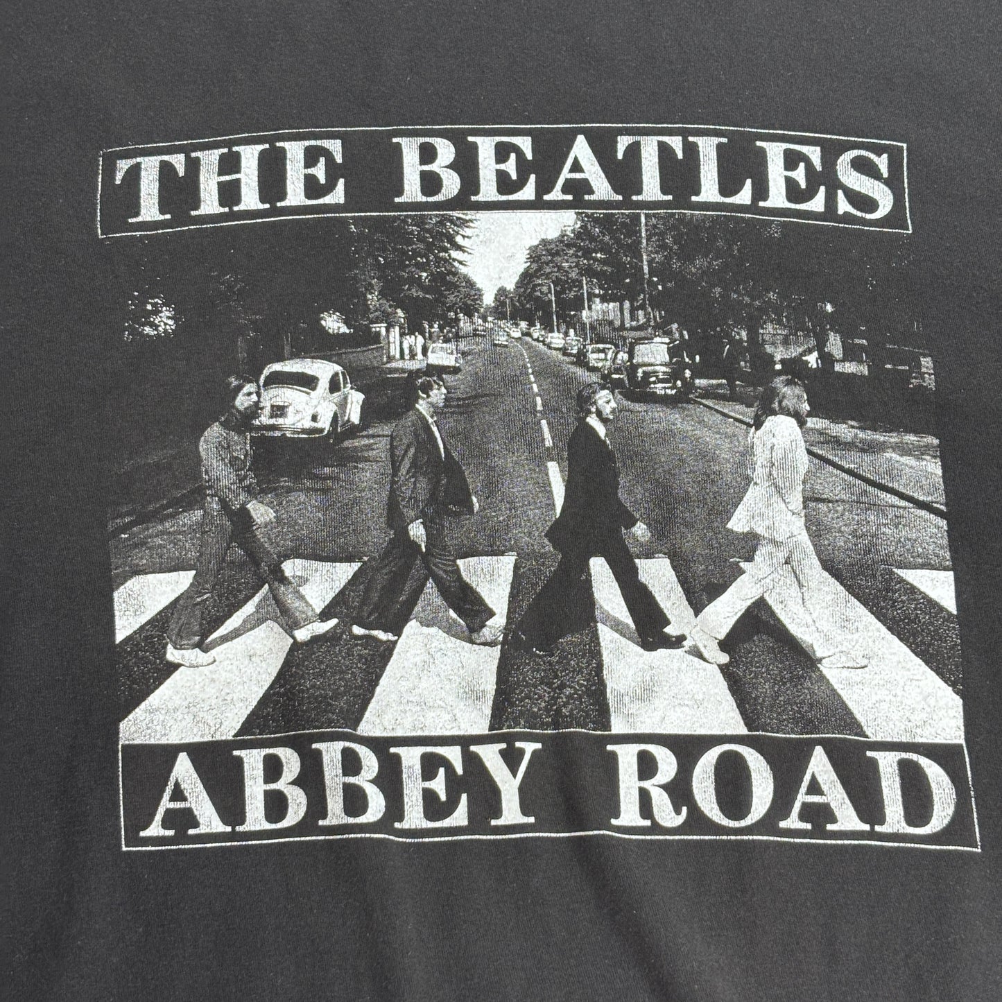 【THE BEATLES Abbey Road プリントTシャツ】ビートルズ アビイ・ロード 2017 Apple Corps Ltd. オフィシャル XL メキシコ製 古着/8-1