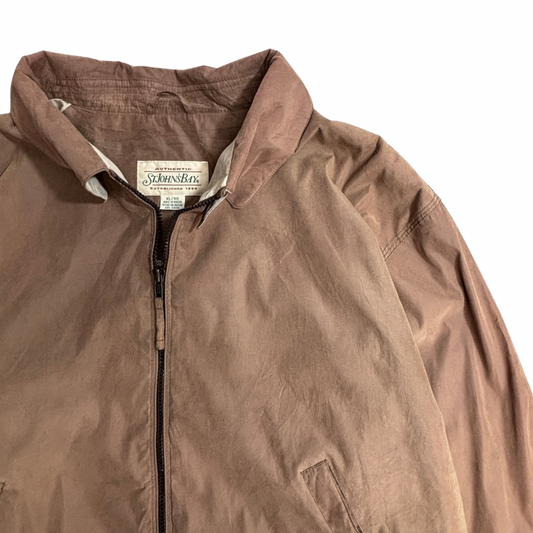 【St. John’s Bay スウィングトップ XLサイズ】セントジョンズベイ ジップアップジャケット ブルゾン キャメル 裏地付き アメカジ/2-99
