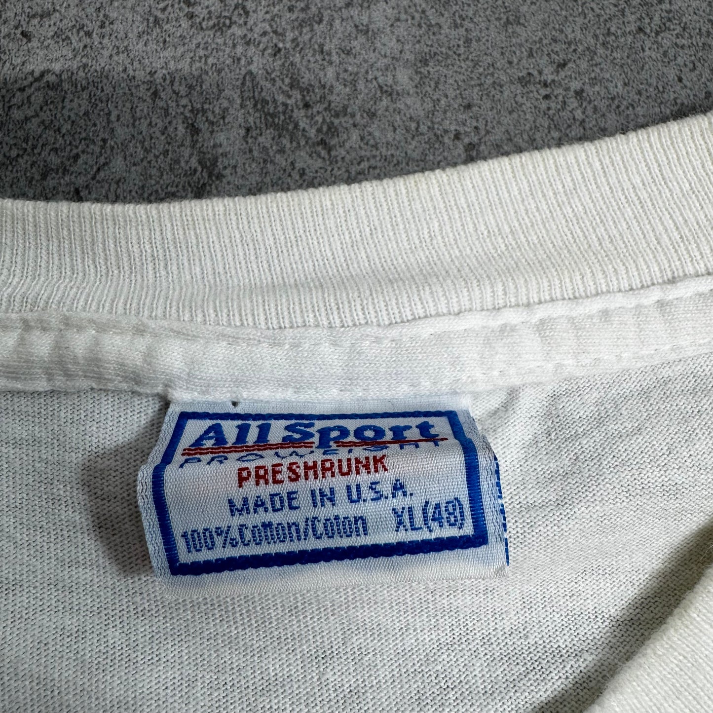 【90s USA製 NASCAR “Thunder” レーシング プリントTシャツ】All Sport / Thunder / 両面プリント / シングルステッチ/7-69