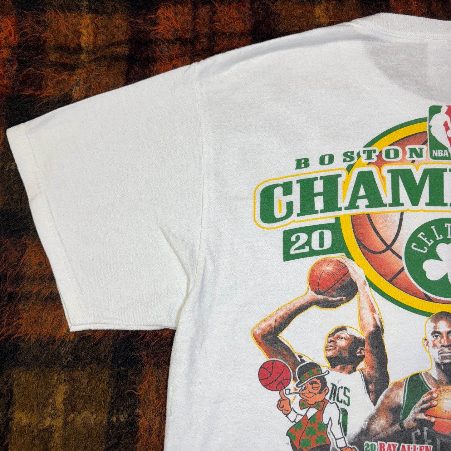 【NBA CELTICS】2008優勝記念Tシャツ｜ケビン・ガーネット × ザ・ビッグスリー