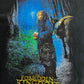【ジャッキー・チェン 映画Tシャツ】The Forbidden Kingdom 2008 プロモ GILDAN XL ブラック 古着/8-70
